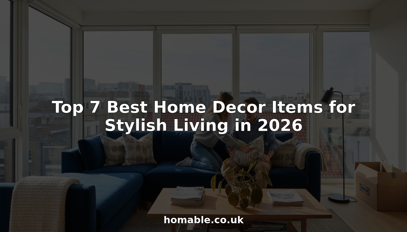 Top 7 Best Home Decor Items for Stylish Living in 2026
